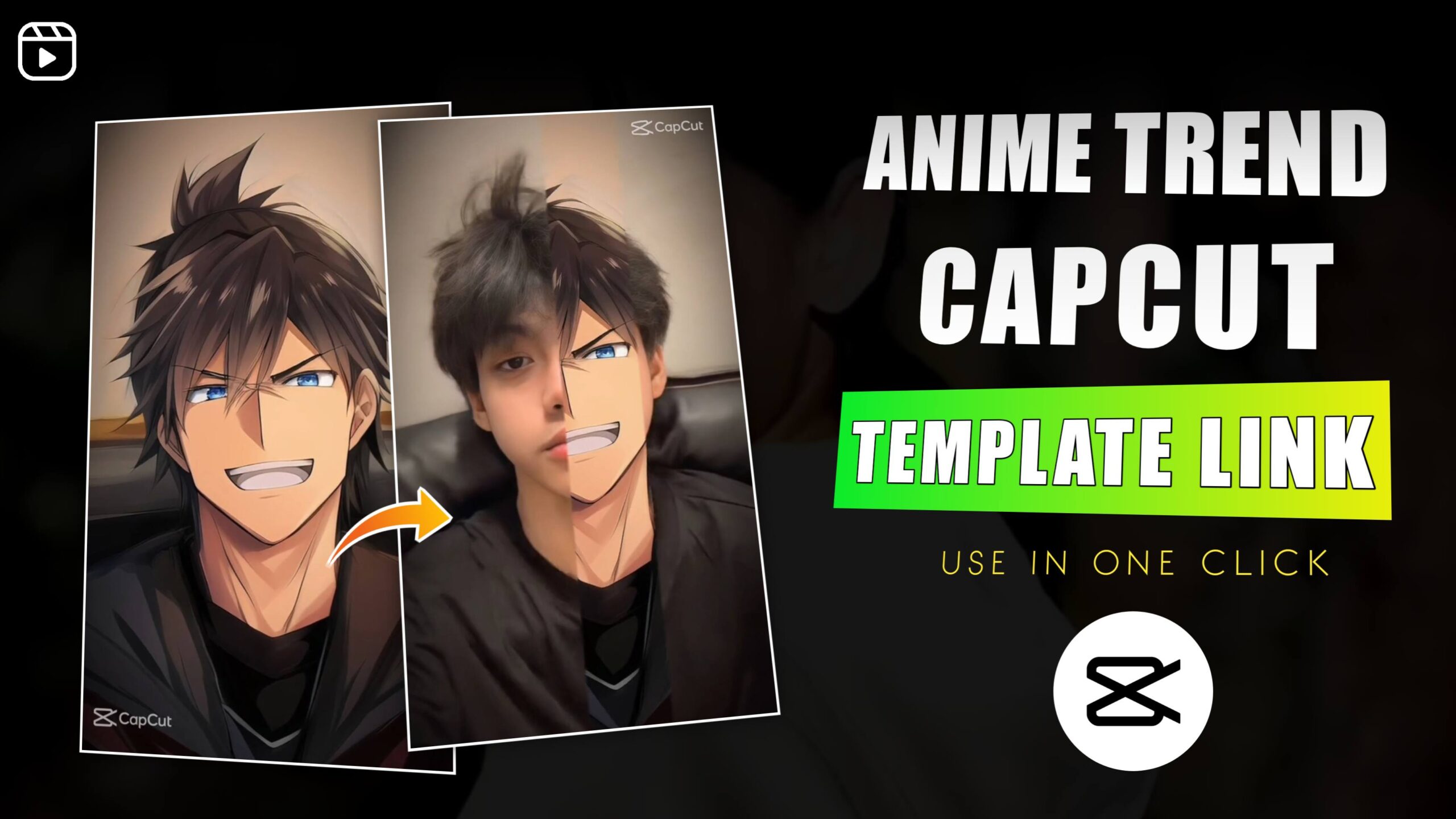 Anime Trend Capcut Template Link 2023 Anime Face CapCut Template