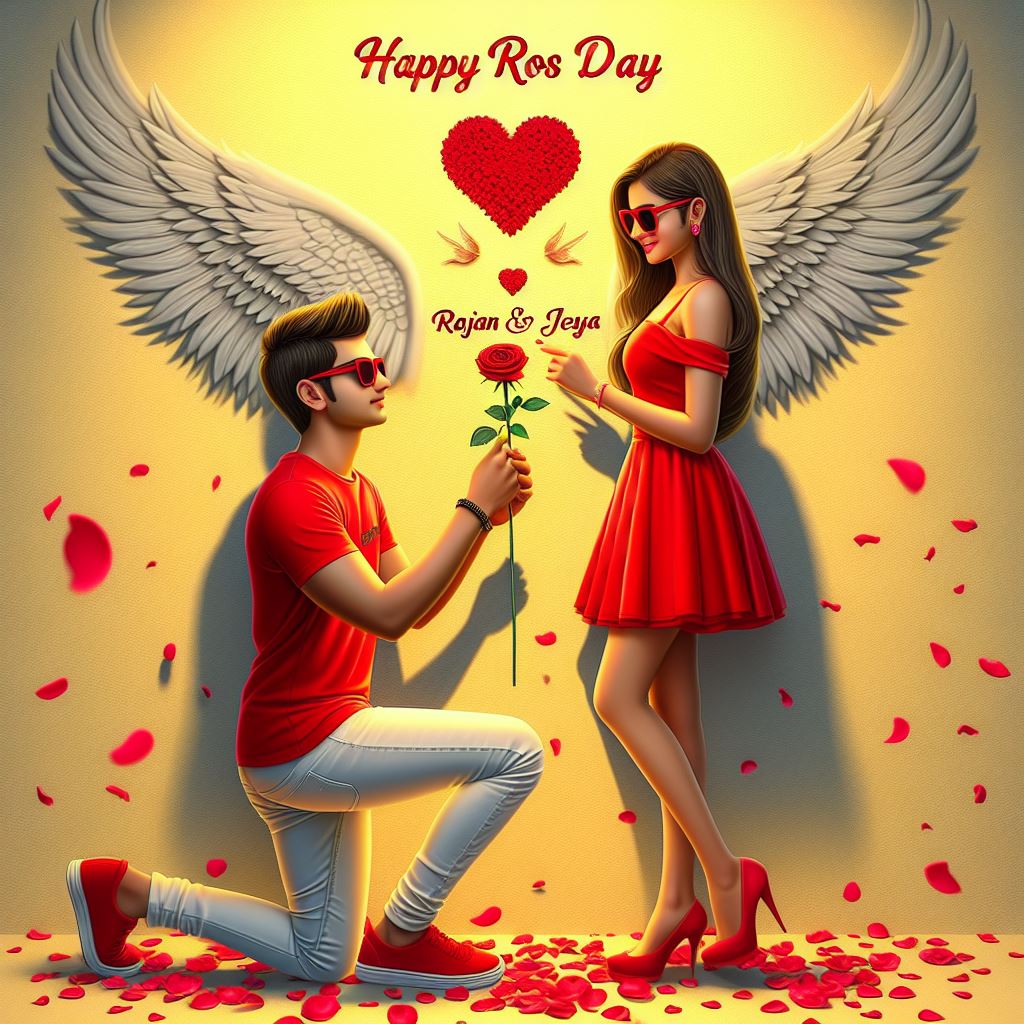 Rose Day Ai Photo Editing Images