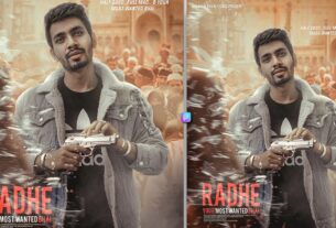 Radhe movie poster thumbnail