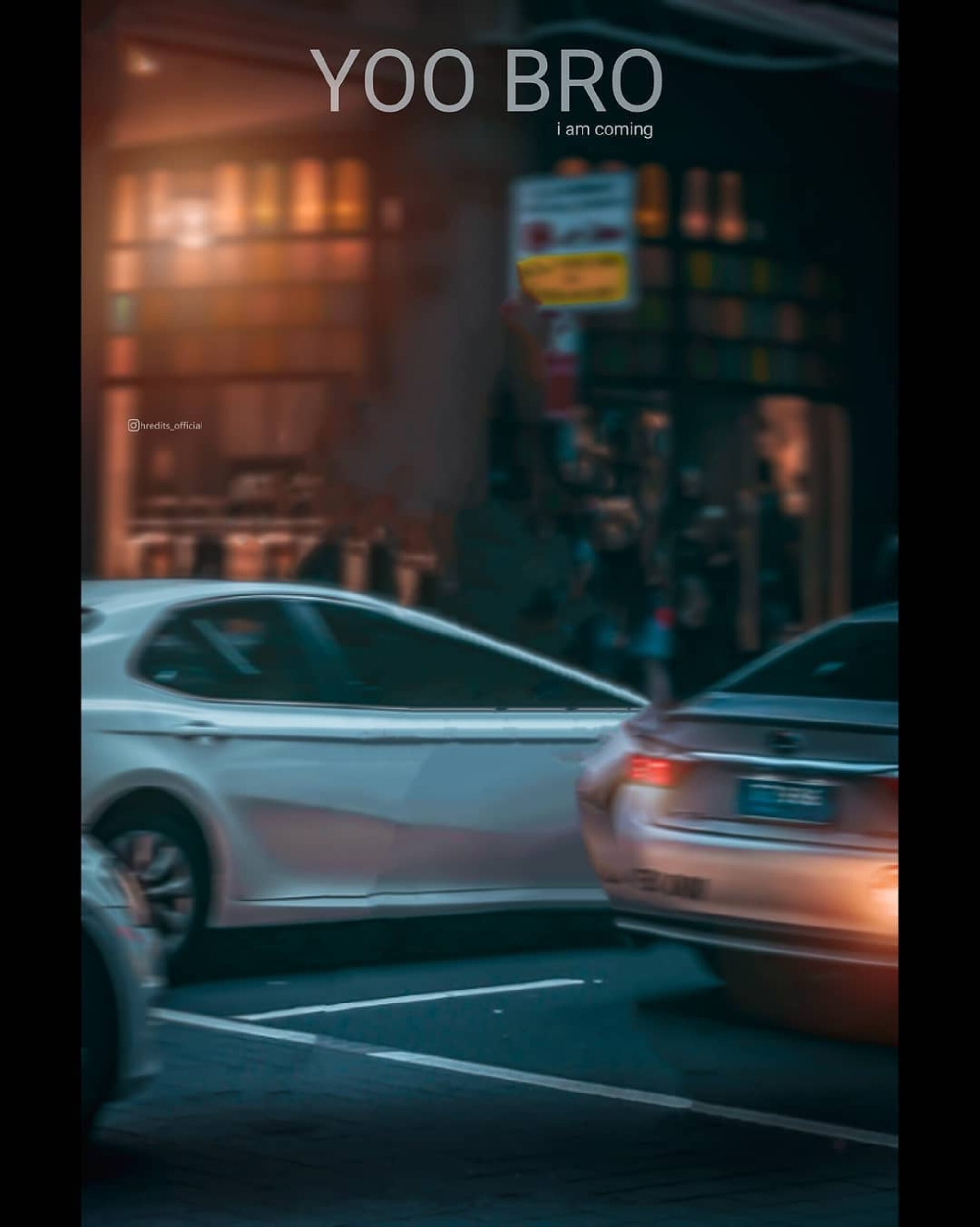 Blur car Manipulation editing background