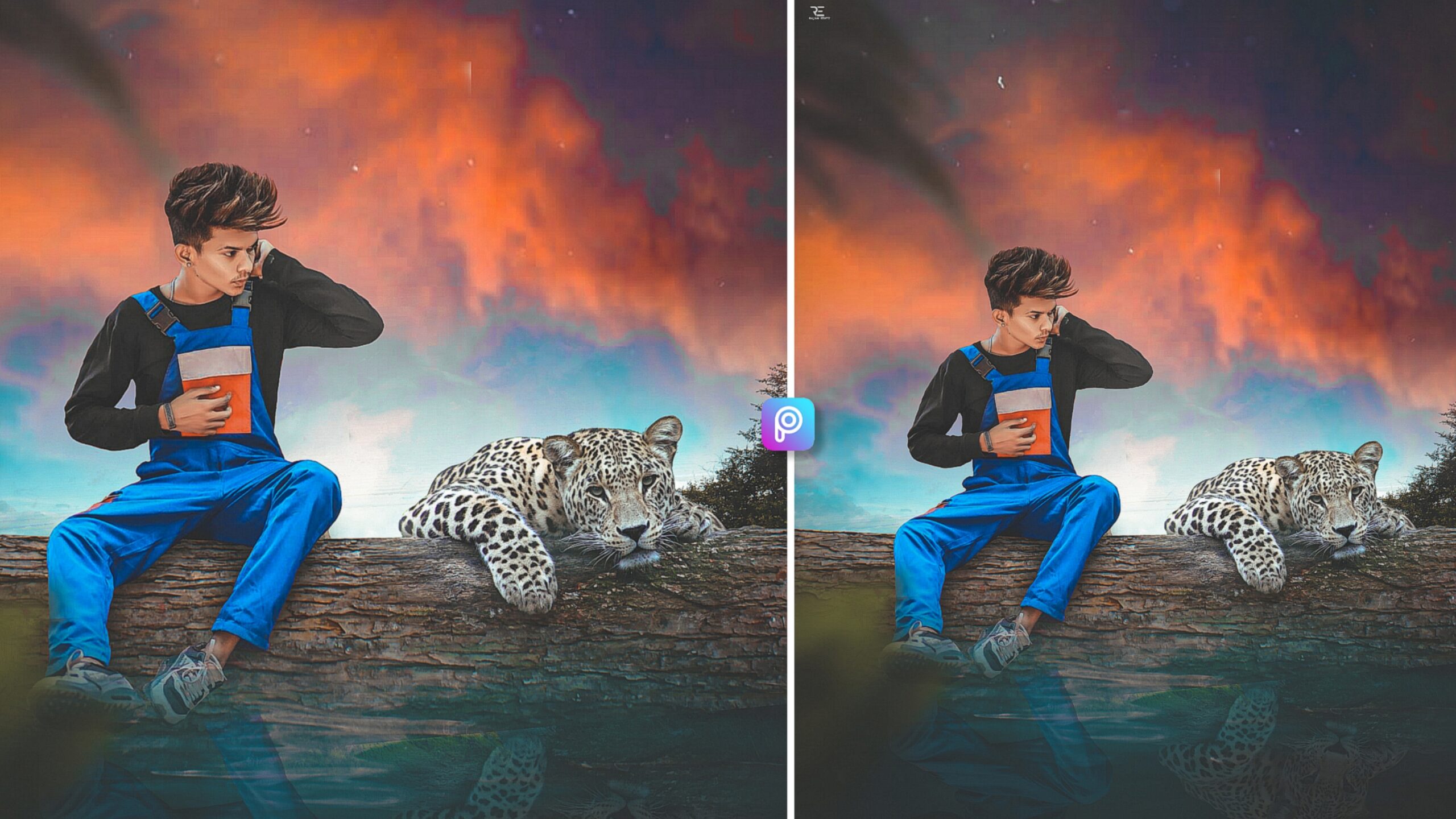 tiger editing background || PicsArt Animal Lover Photo Editing