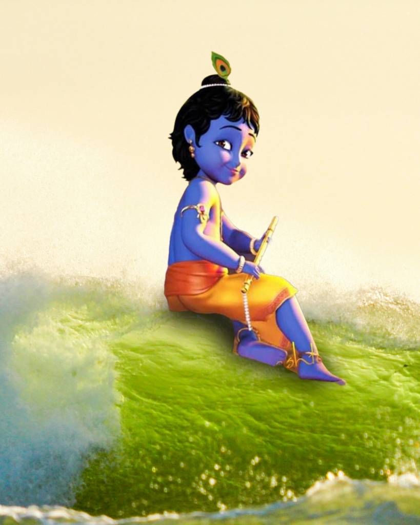 Little krishna happy janmashtami background || krishna janmashtami editing background _ Rajan editz