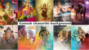 Ganesh chaturthi background || Ganpati editing background Full stock