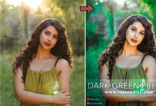 dark green preset __ lightroom free preset download