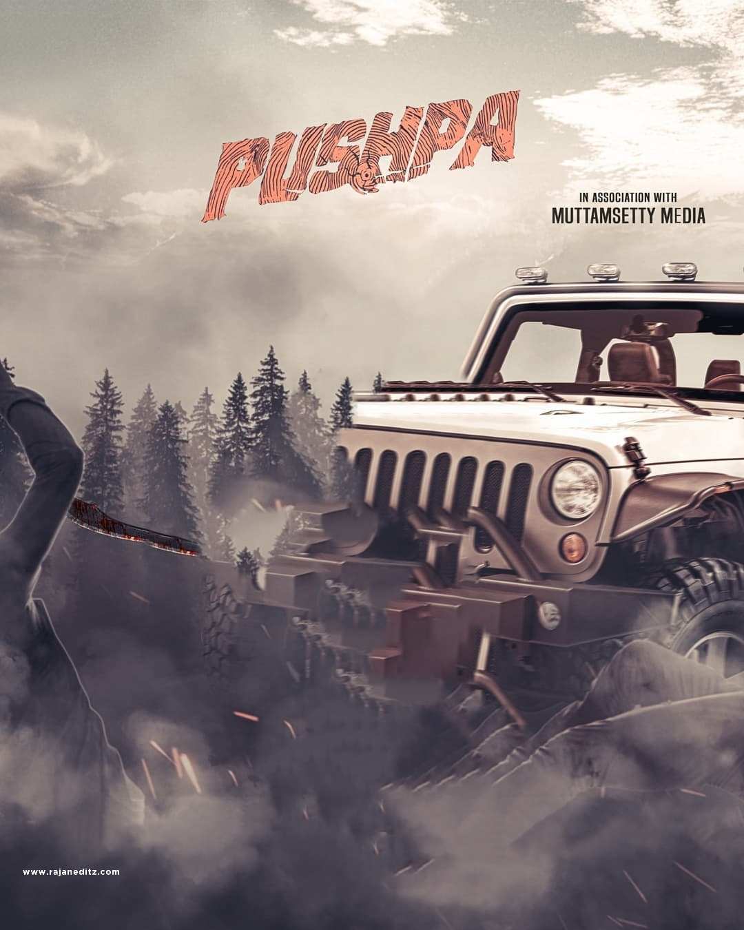 pushpa movie poster backgrounds__New movie poster backgrounds__Raviraj kashyap editing backgrounds__Rjan editz 