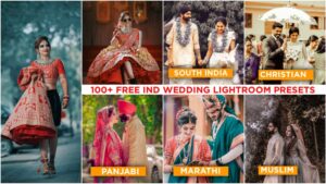 100+ Lightroom wedding presets | Free wedding presets