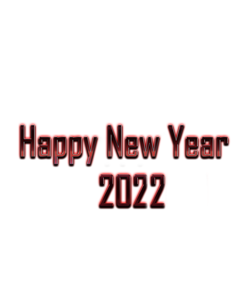 happy new year 2022 text png download