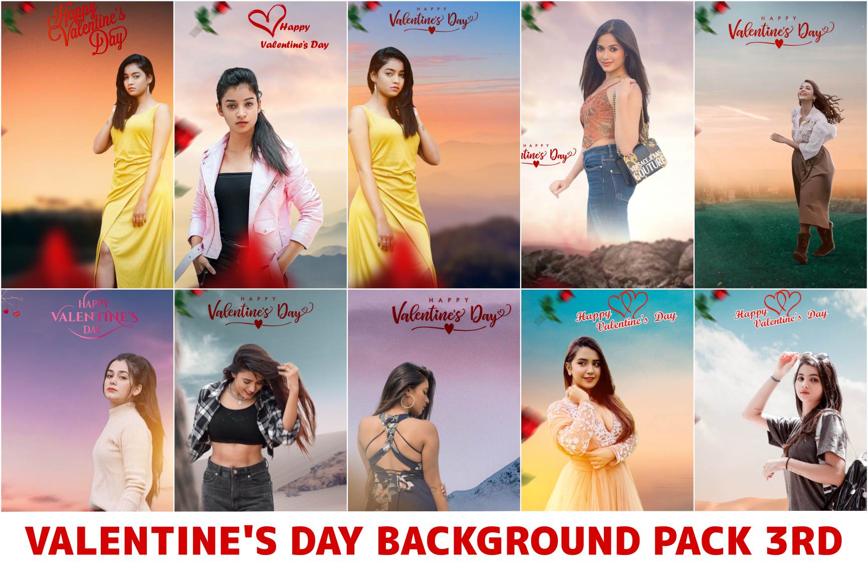 Valentines Day Editing Background