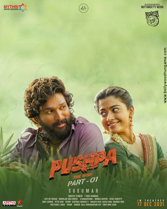 Pushpa poster backgrounds