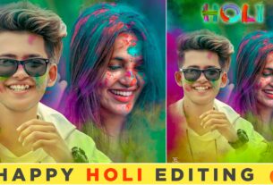 happy holi editing