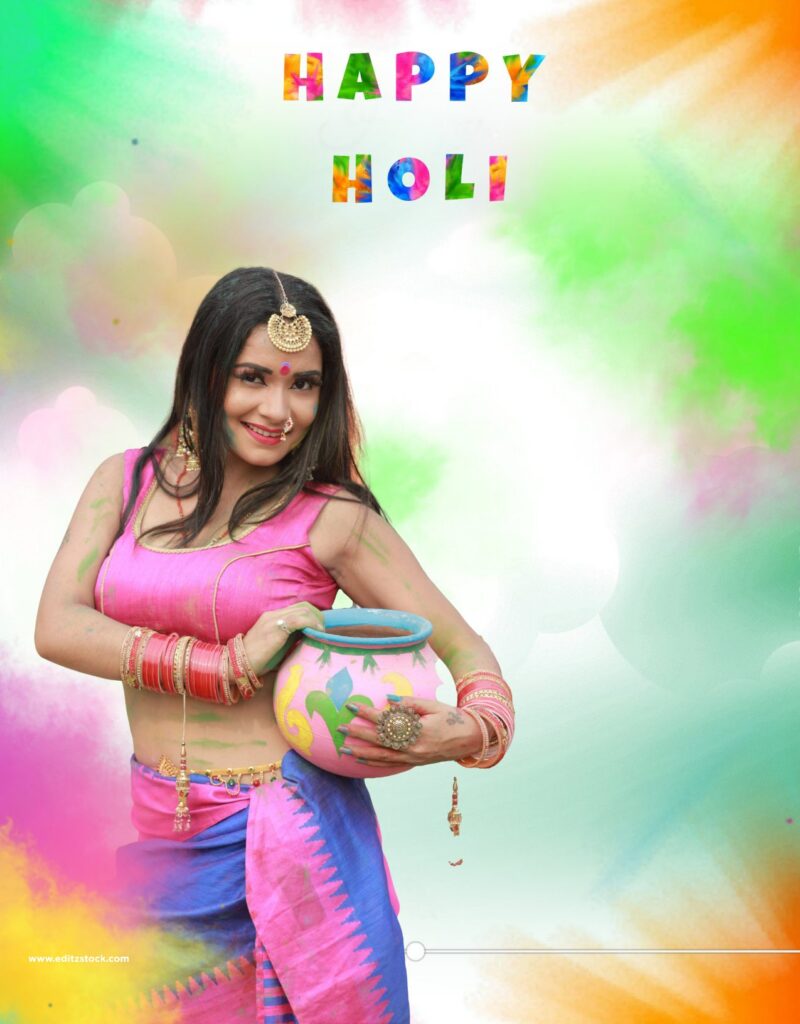 Hd Holi Girls Editing Background Free (1)