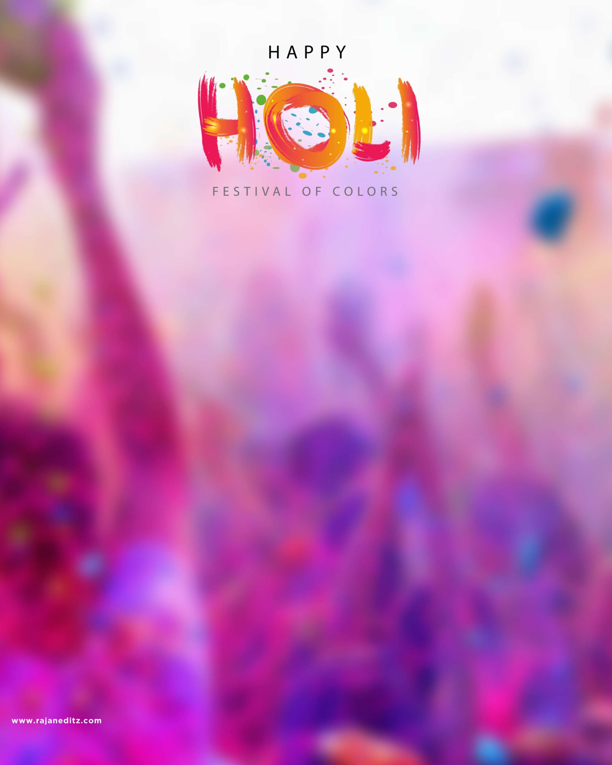Happy Holi Background and Text Png  Holi Latest 2023 text Png