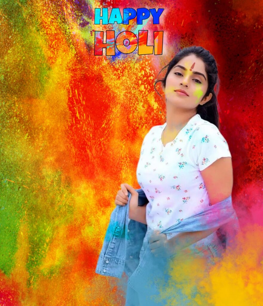 Holi Editing Background Hd With Girl (4)