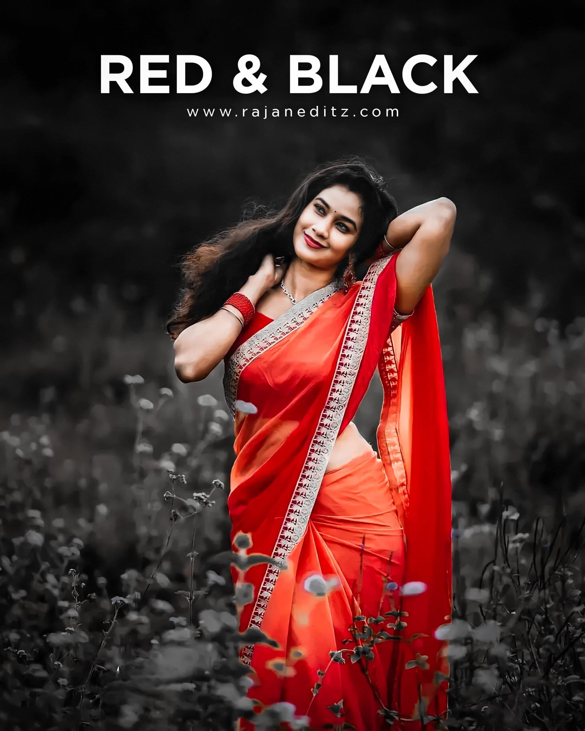 Red & Black Lightroom Preset