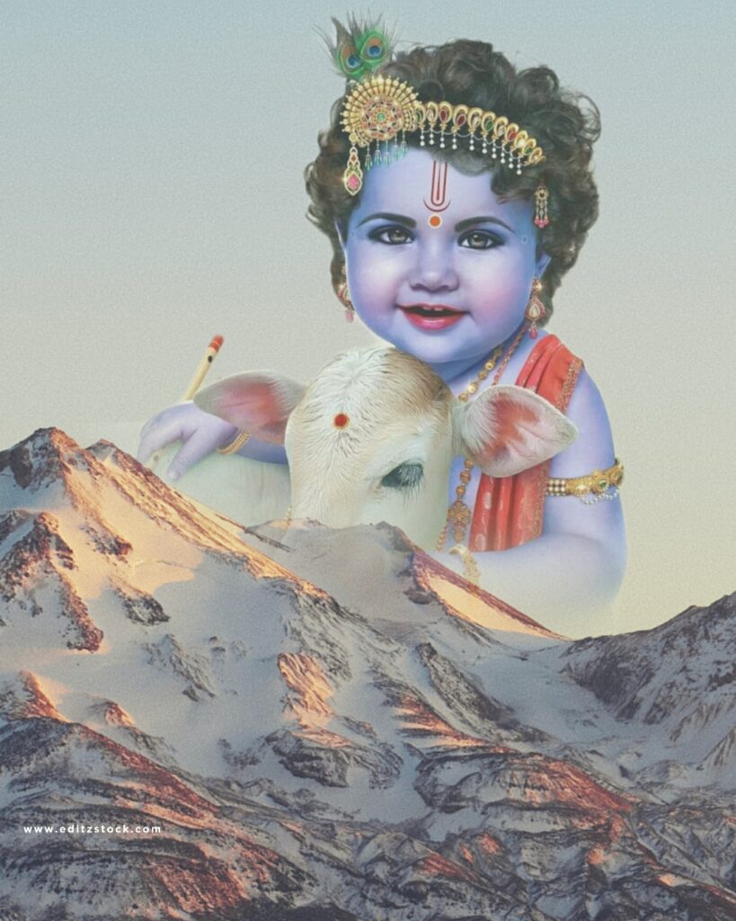 Krishna Janmashtami Photo Editing Backgrounds