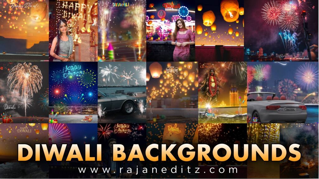 Diwali photo editing background