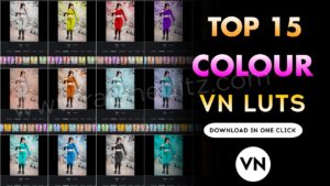 Top 15 colour vn luts download in one click | Vn luts free download | VN Filter