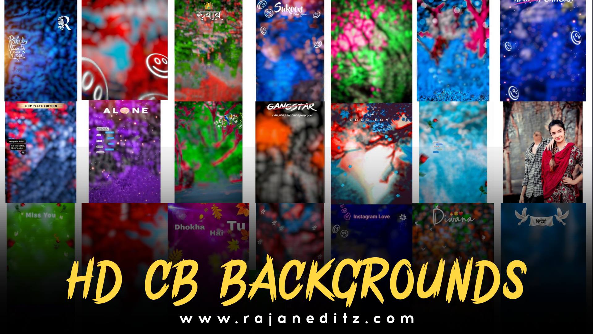 Hd cb editing background