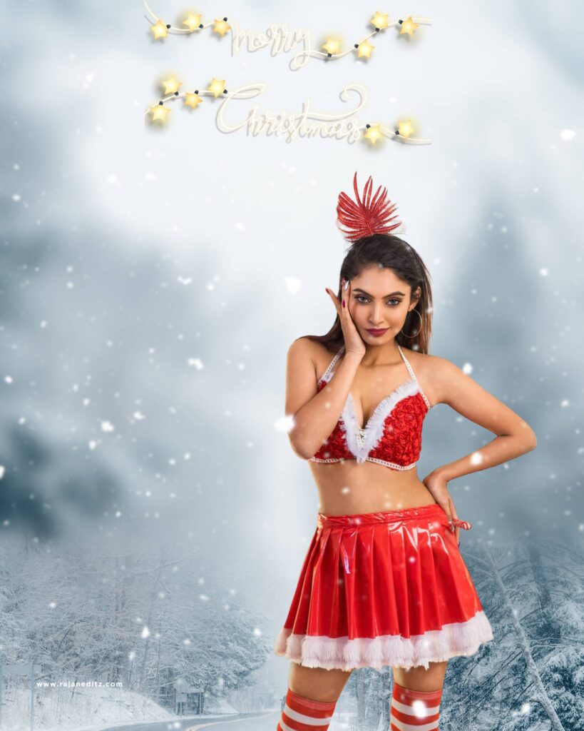 Photoshop Christmas Editing Background