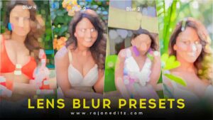 Alight motion lens blur presets | Top 5 Lens blur effect alight motion download