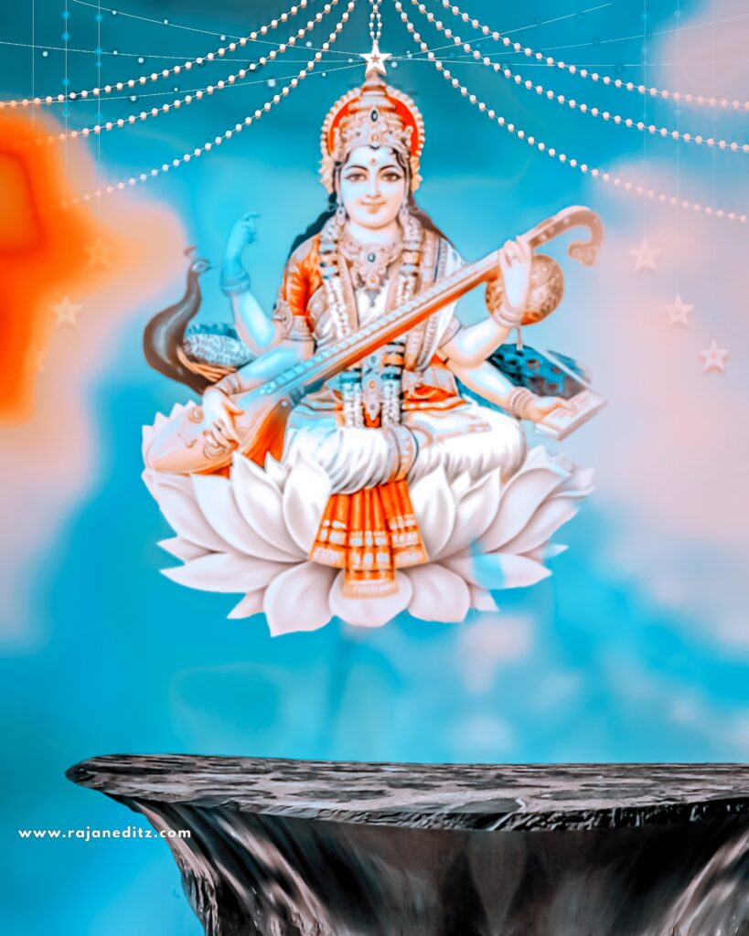 500+ Saraswati puja photo editing background - rajan editz