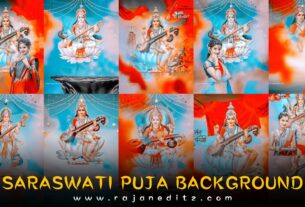 Saraswati puja photo editing background