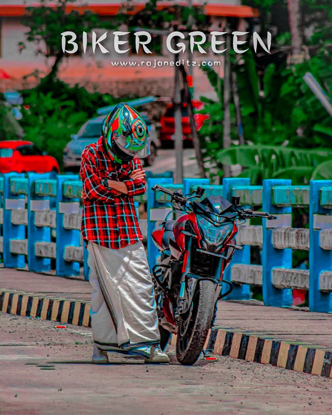 Biker green lightroom preset