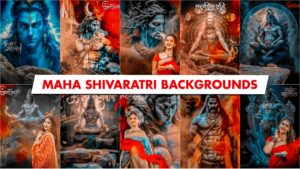 Happy Shivratri Photo Editing Background