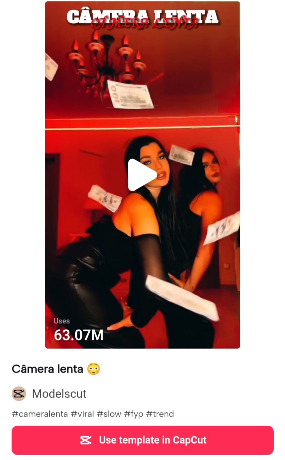 Camera Lenta Capcut Template Top 5 Camera Lenta Capcut Template