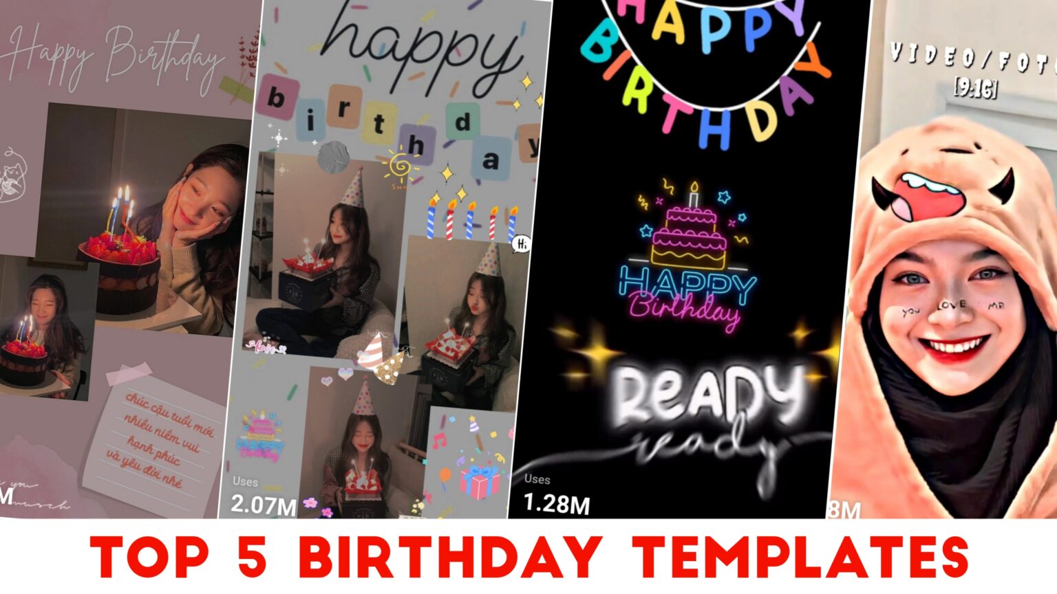 Happy Birthday CapCut Template Link 2023 | Birthday CapCut Templates