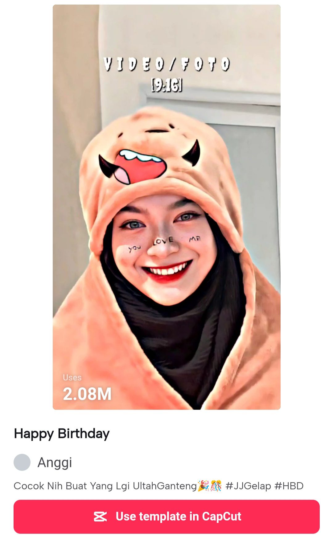 Happy Birthday CapCut Template Link 2023 | Birthday CapCut Templates