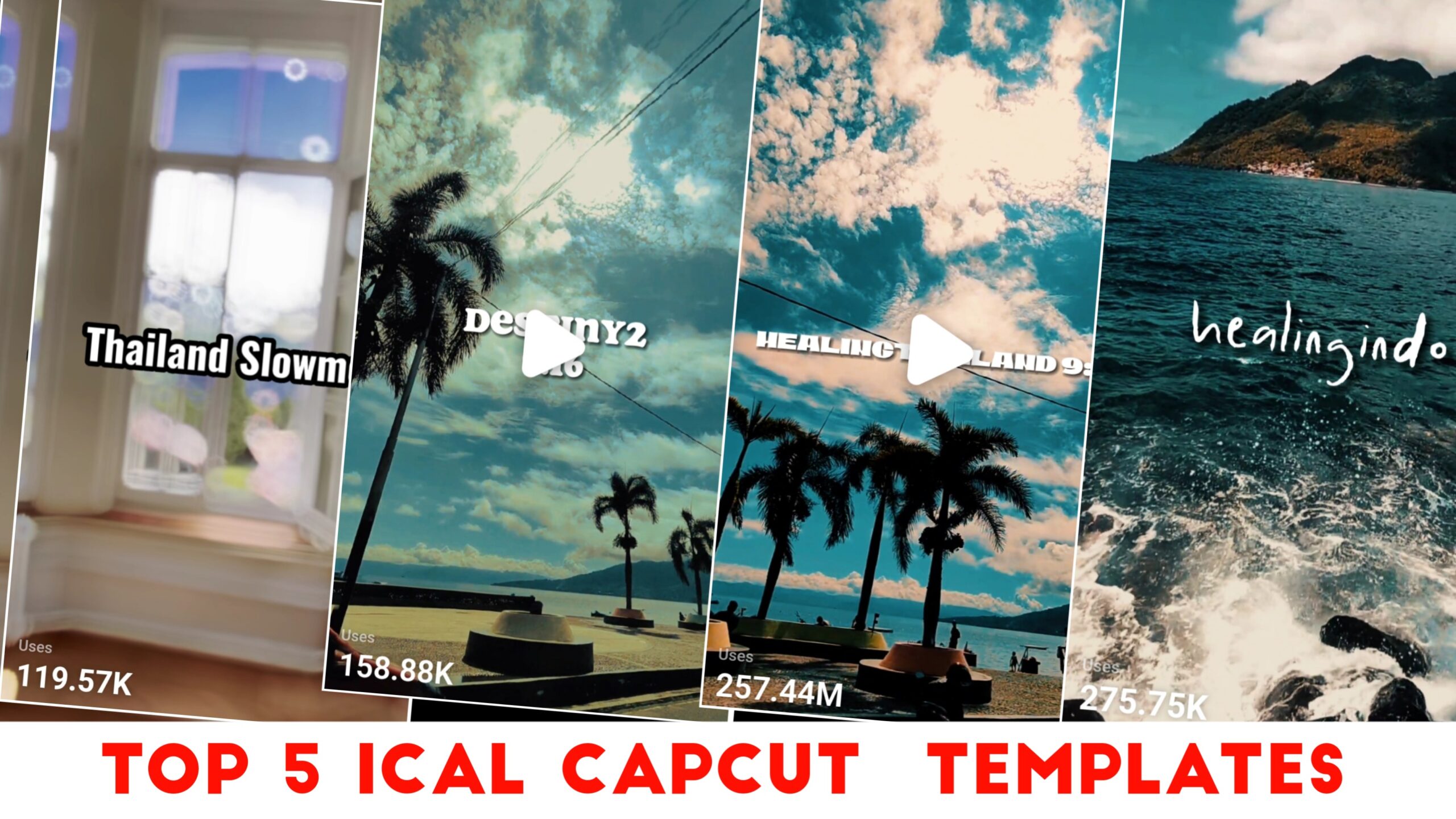 Top 5 ICAL CapCut Template ICAL CapCut Template Link