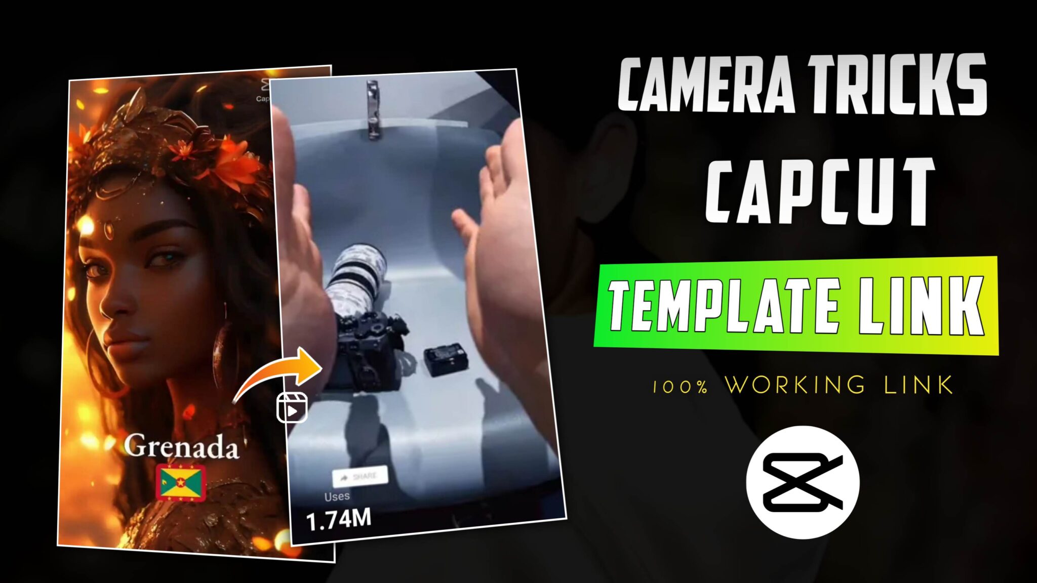 Camera Tricks CapCut Template Link [2023]