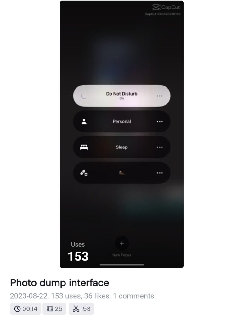 Dnd Mode Capcut Template Rajaneditz