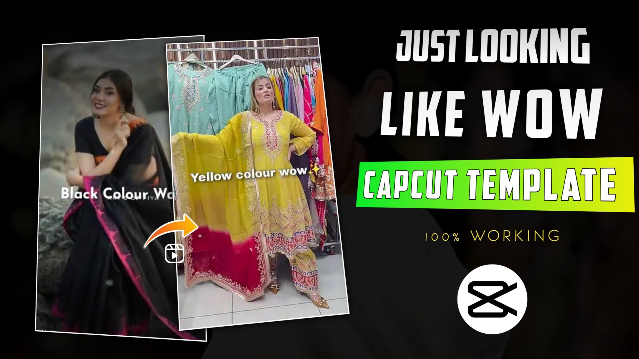 Just Looking Like Wow CapCut Template Link 2023 (100% Working Link)