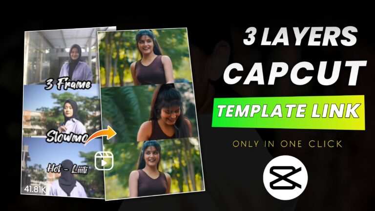 3 Layers Slow Motion CapCut Template Link 2023 ( 100% Working Link)