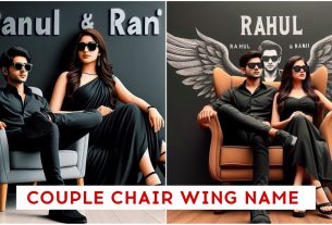 3d Couple Chair Wings Name Image Photo Editing