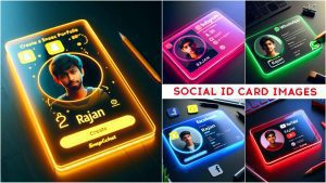 Trending Profile Glass ID Card Photo Editing 2024 | Bing Image Creator
