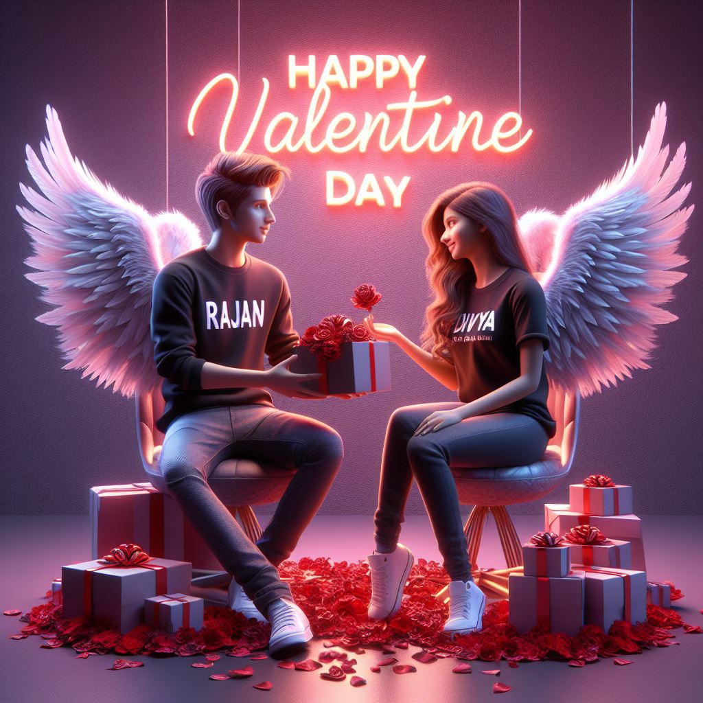 Valentines Day Wing AI Photo Editing Free