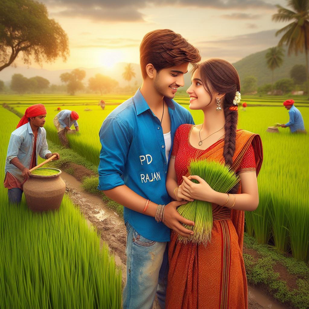 Farming Couple Ai Photo Editing