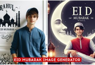 Create Eid Mubarak Name Images Using Ai Photo Generator