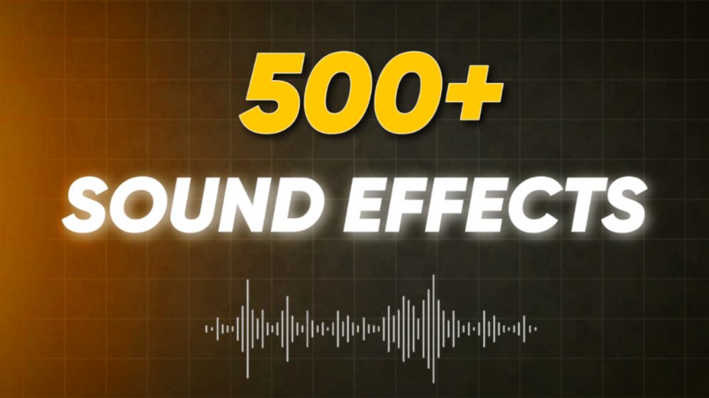 free sound effects download for video editing