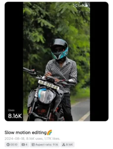 Bikers Capcut Template Link