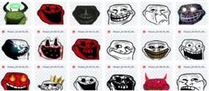 100+ Troll Face PNG Pack 2025