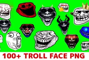 100+ Troll Face Png Pack