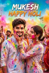 Couples Holi Ai Photo Editing Prompts Chatgpt