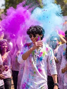 Playing Holi Ai Photo Editing Prompts