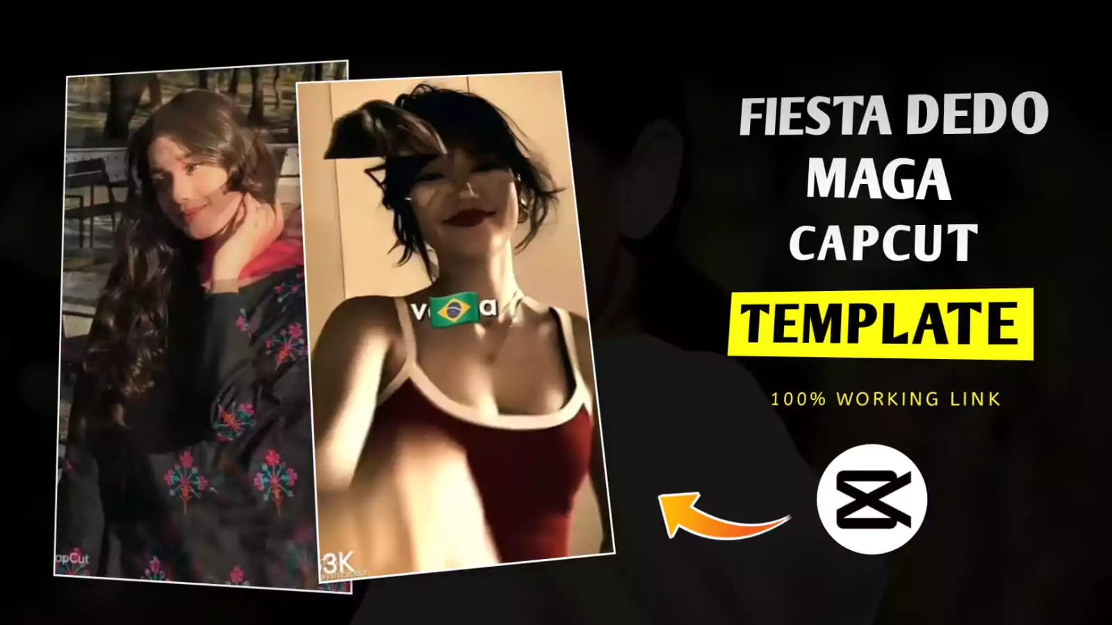 Fiesta dedo maga Capcut Template