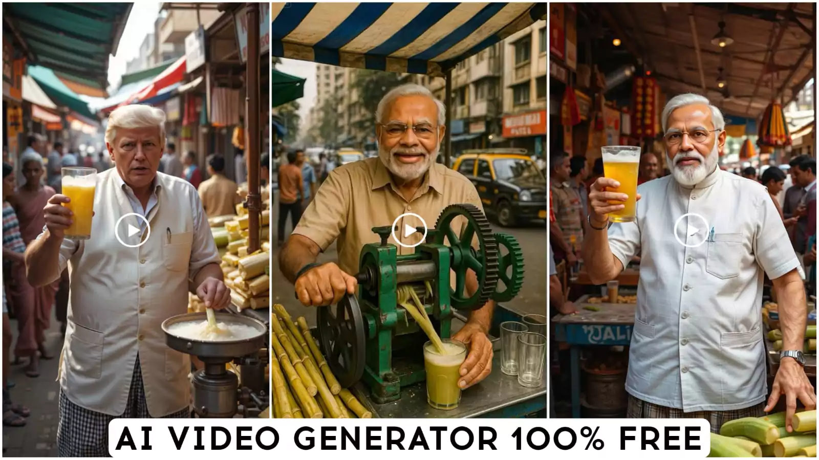 Ganne Ka Juice Bada Glass Ai Video Generator