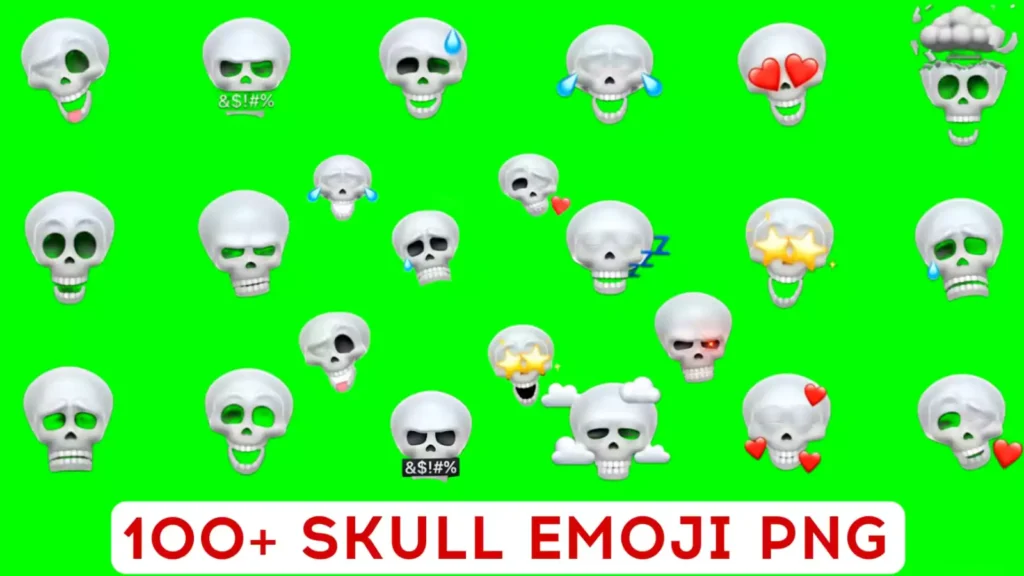 Skull Emoji Pack Free